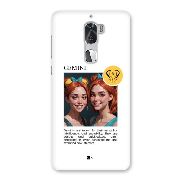 Golden Gemini Back Case for Coolpad Cool 1