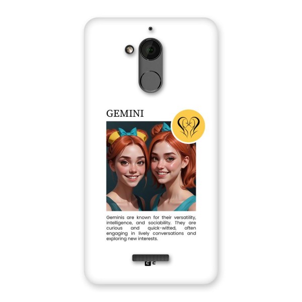 Golden Gemini Back Case for Coolpad Note 5