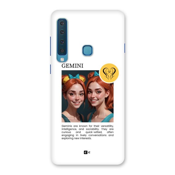 Golden Gemini Back Case for Galaxy A9 (2018)