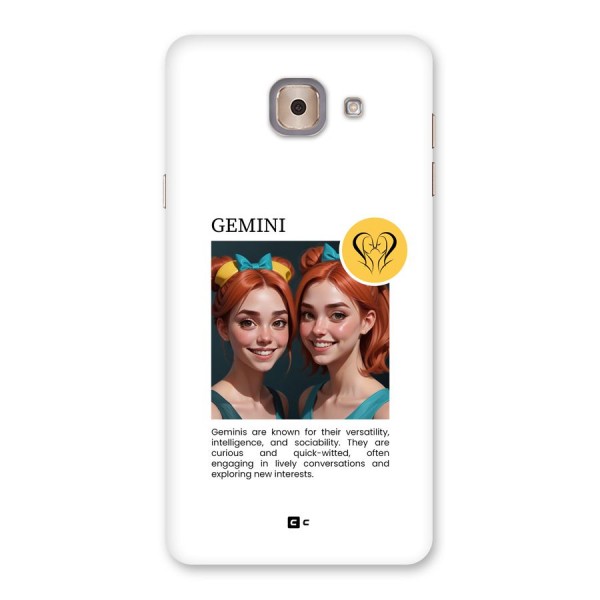 Golden Gemini Back Case for Galaxy J7 Max