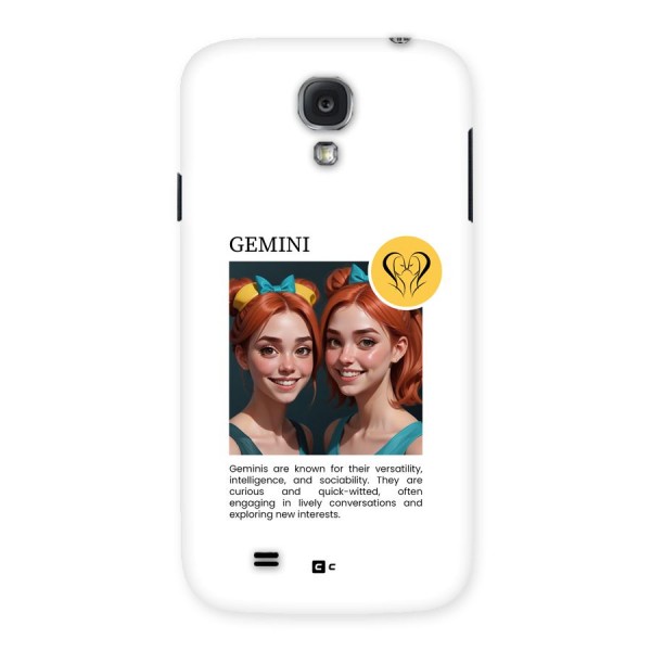 Golden Gemini Back Case for Galaxy S4