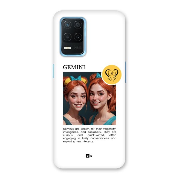 Golden Gemini Back Case for Realme 8 5G