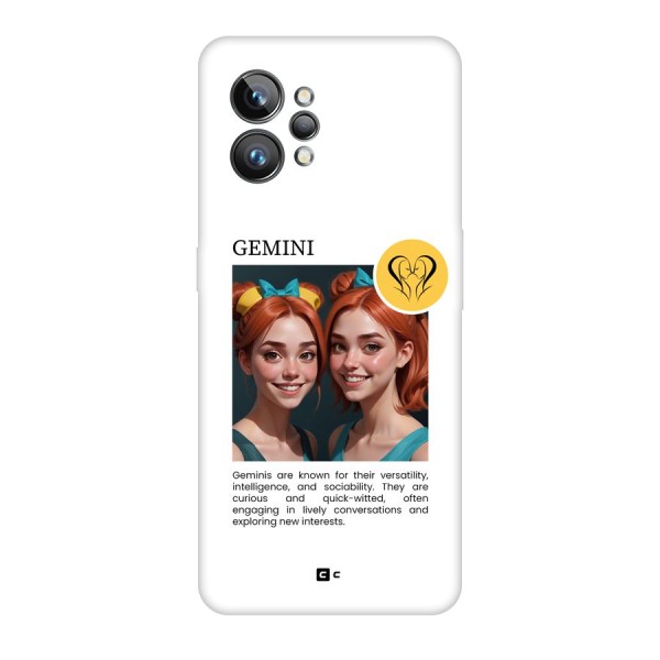 Golden Gemini Back Case for Realme GT2 Pro