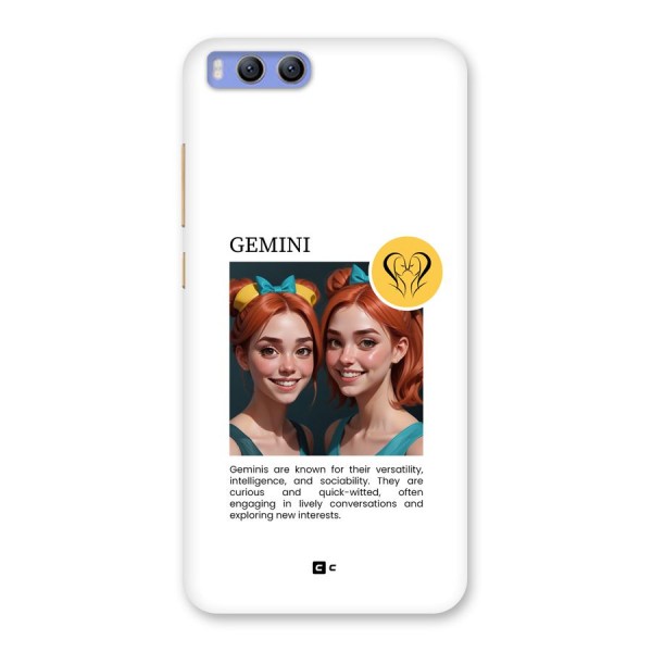 Golden Gemini Back Case for Xiaomi Mi 6