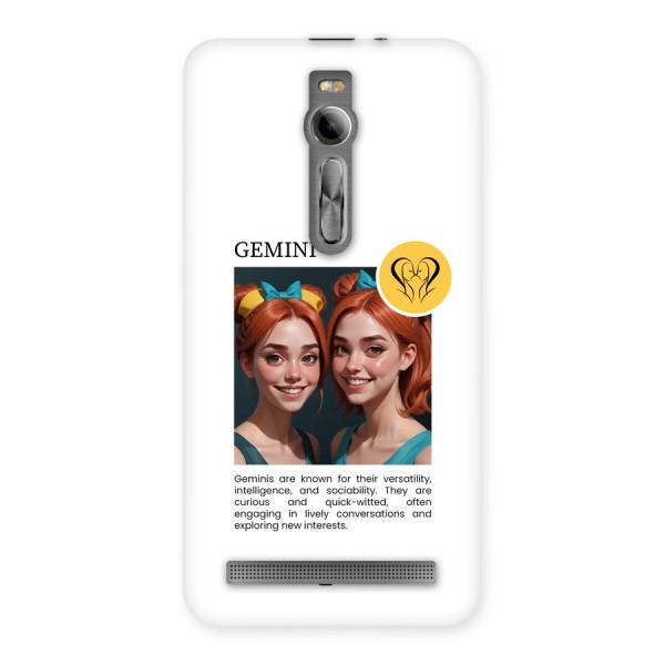 Golden Gemini Back Case for Zenfone 2