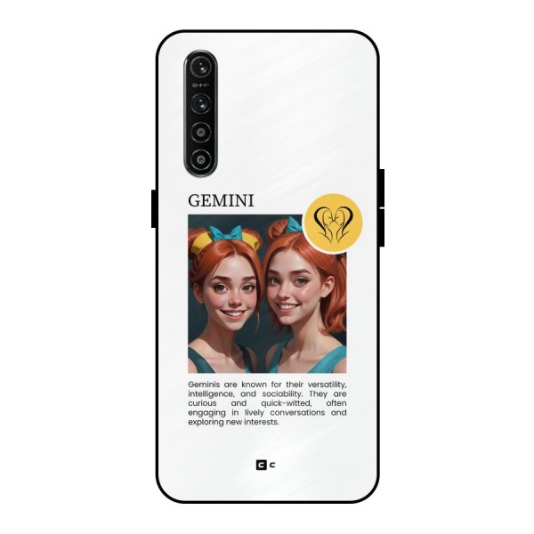 Golden Gemini Metal Back Case for Realme XT