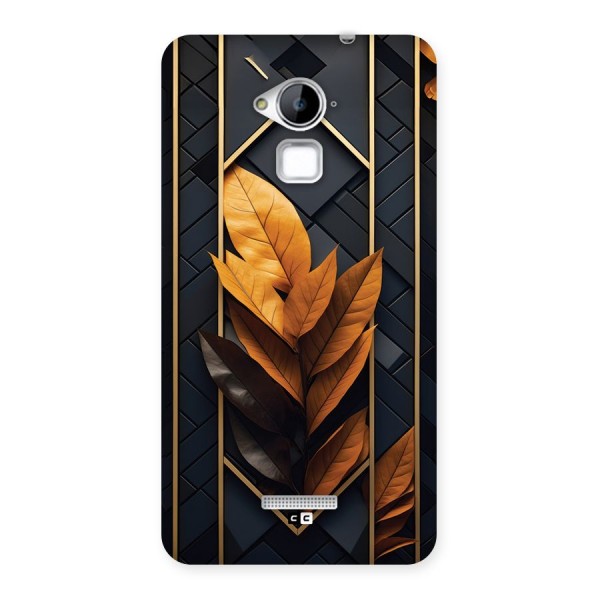 Golden Leaf Pattern Back Case for Coolpad Note 3