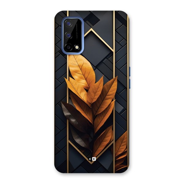 Golden Leaf Pattern Back Case for Realme Narzo 30 Pro