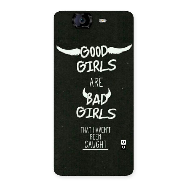 Good Bad Girls Back Case for Canvas Knight A350