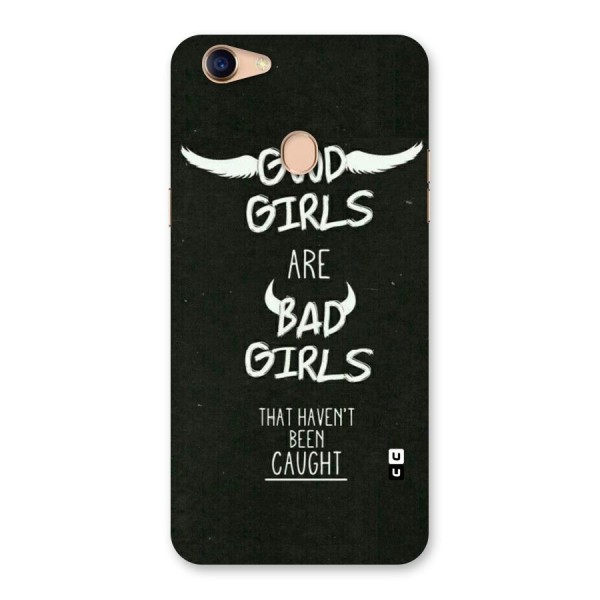 Good Bad Girls Back Case for Oppo F5