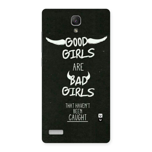 Good Bad Girls Back Case for Redmi Note