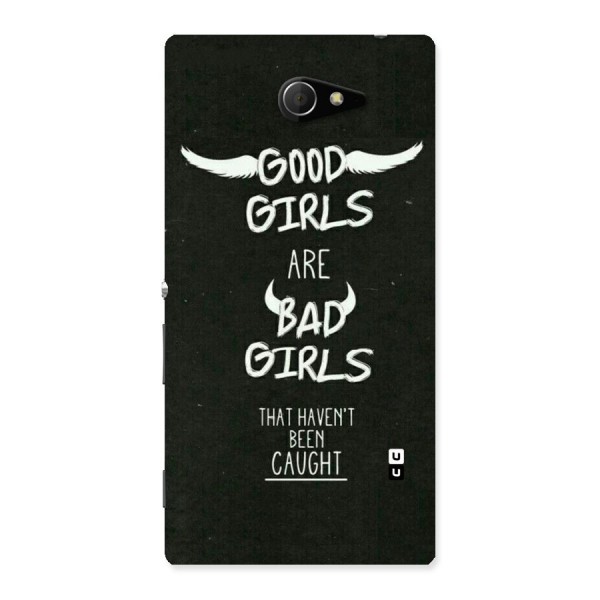 Good Bad Girls Back Case for Sony Xperia M2