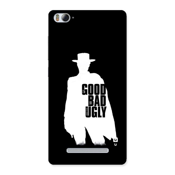 Good Bad Ugly Back Case for Mi4i