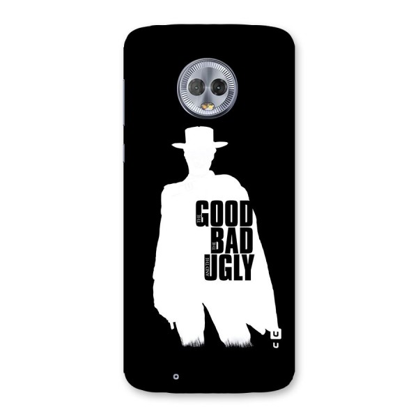 Good Bad Ugly Back Case for Moto G6