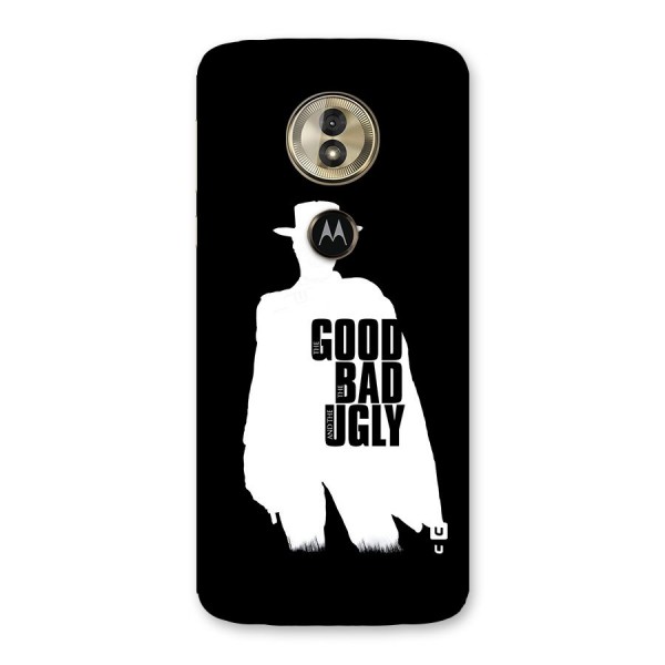 Good Bad Ugly Back Case for Moto G6 Play