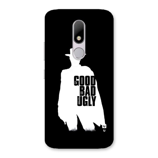 Good Bad Ugly Back Case for Moto M