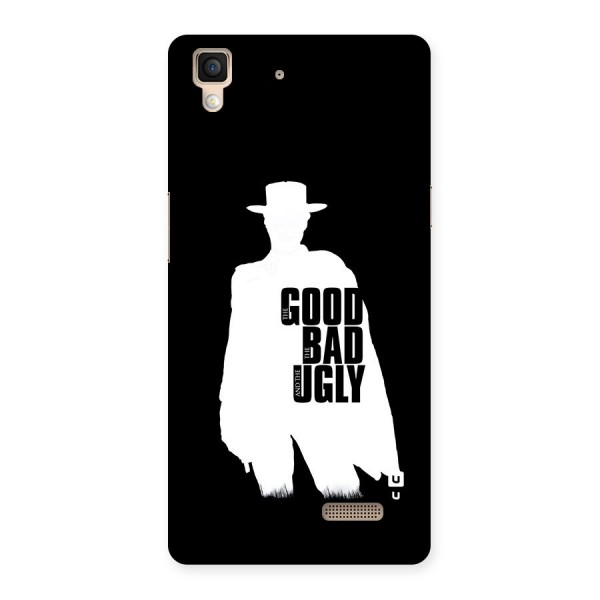 Good Bad Ugly Back Case for Oppo R7