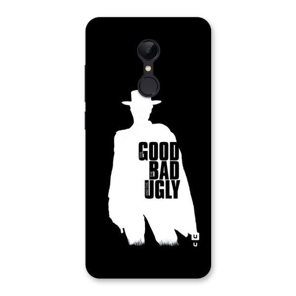 Good Bad Ugly Back Case for Redmi 5