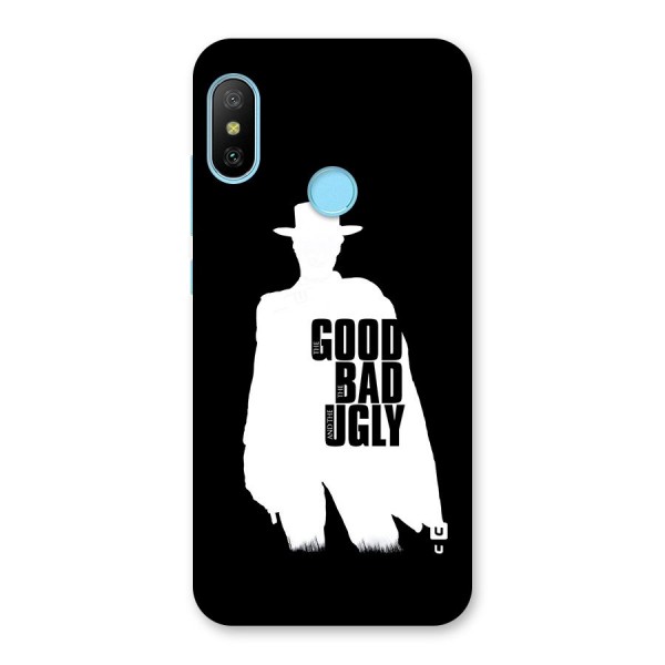 Good Bad Ugly Back Case for Redmi 6 Pro