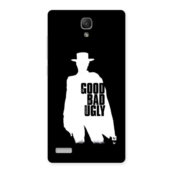 Good Bad Ugly Back Case for Redmi Note