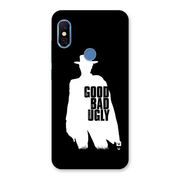 Good Bad Ugly Back Case for Redmi Note 6 Pro