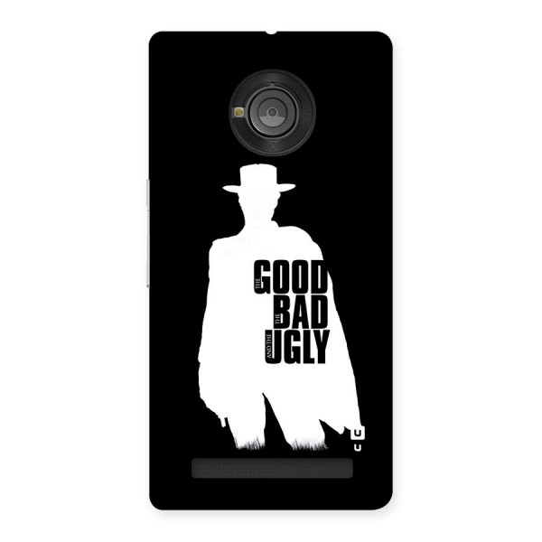 Good Bad Ugly Back Case for Yuphoria