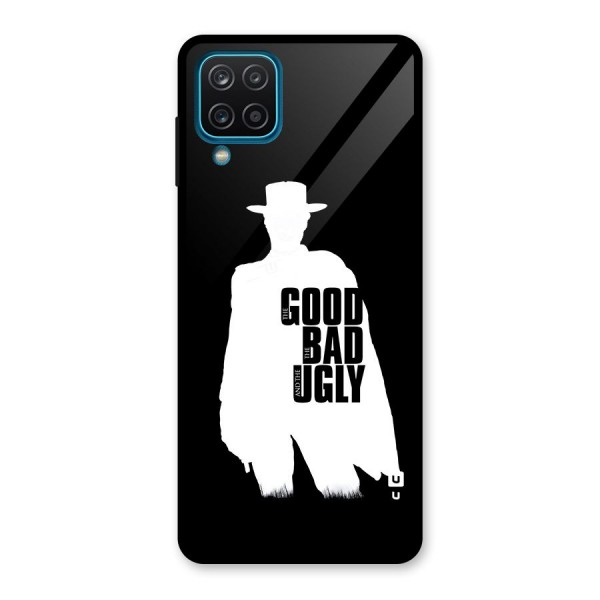 Good Bad Ugly Glass Back Case for Galaxy A12