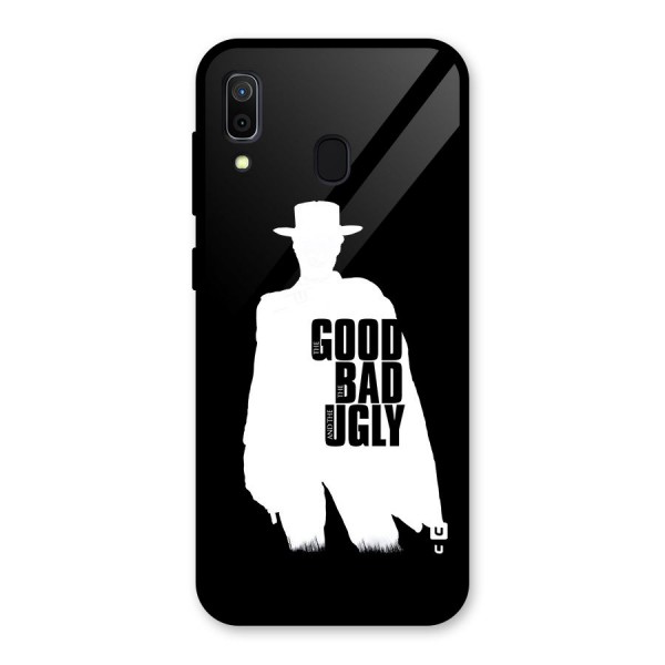 Good Bad Ugly Glass Back Case for Galaxy A30