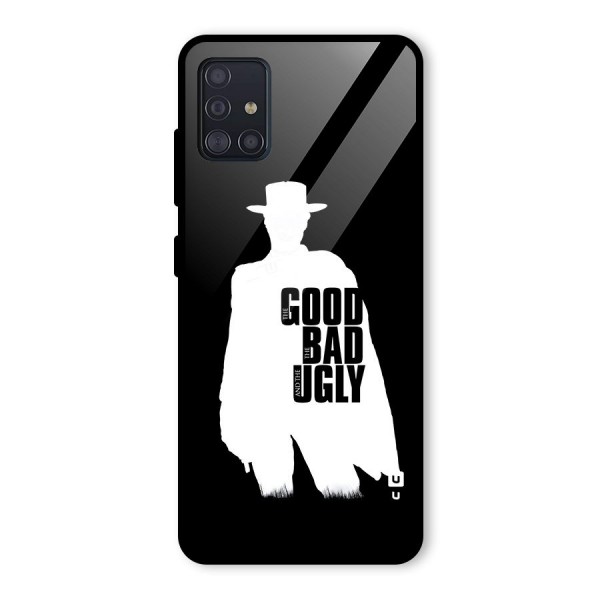 Good Bad Ugly Glass Back Case for Galaxy A51