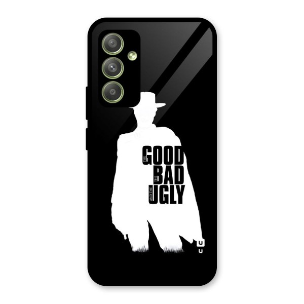 Good Bad Ugly Glass Back Case for Galaxy A54