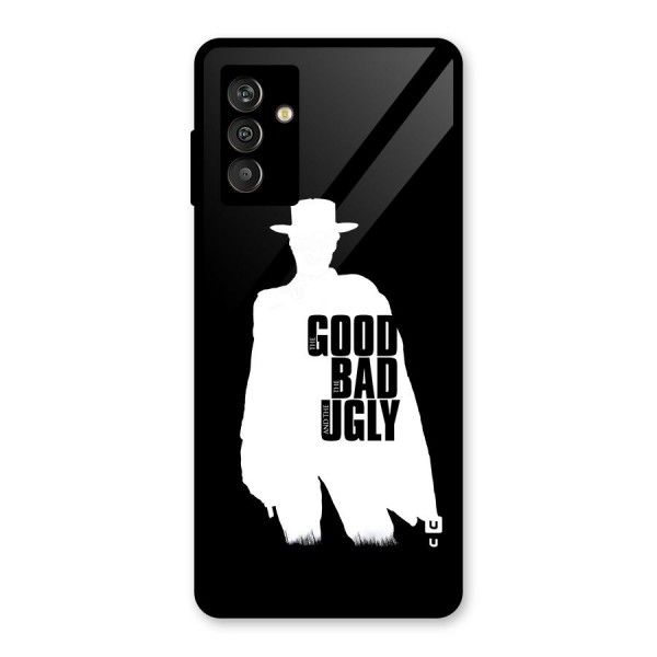 Good Bad Ugly Glass Back Case for Galaxy M13