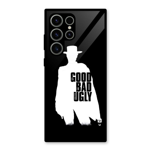 Good Bad Ugly Glass Back Case for Galaxy S23 Ultra