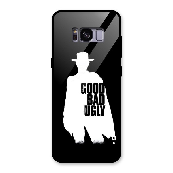 Good Bad Ugly Glass Back Case for Galaxy S8