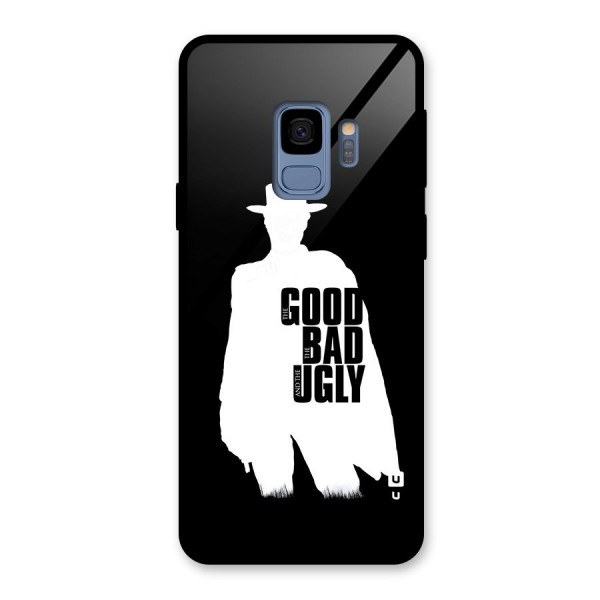 Good Bad Ugly Glass Back Case for Galaxy S9