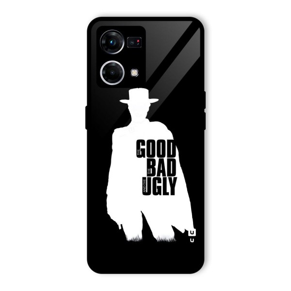 Good Bad Ugly Glass Back Case for Oppo F21 Pro 4G