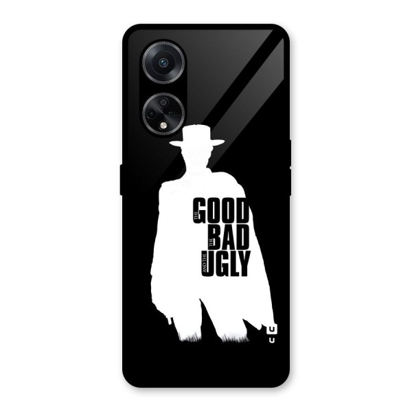 Good Bad Ugly Glass Back Case for Oppo F23