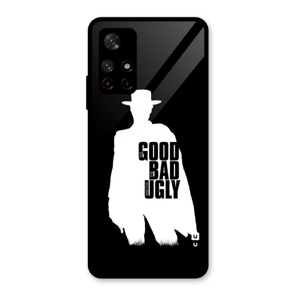 Good Bad Ugly Glass Back Case for Redmi Note 11T 5G