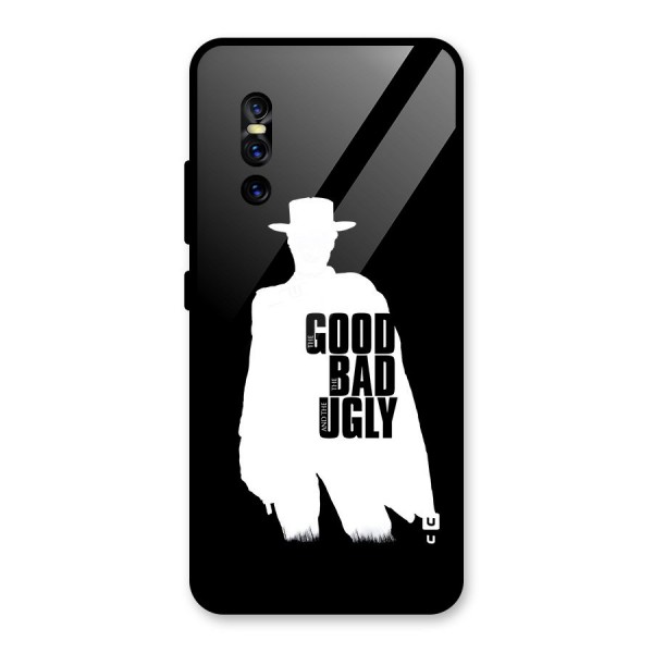 Good Bad Ugly Glass Back Case for Vivo V15 Pro