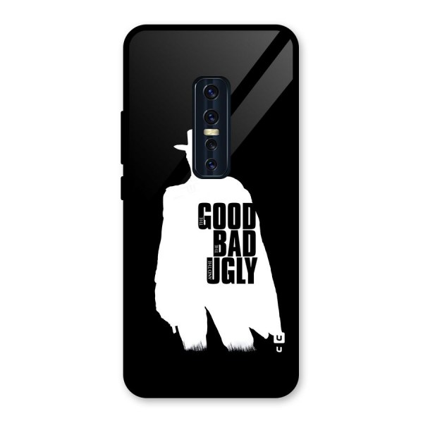 Good Bad Ugly Glass Back Case for Vivo V17 Pro