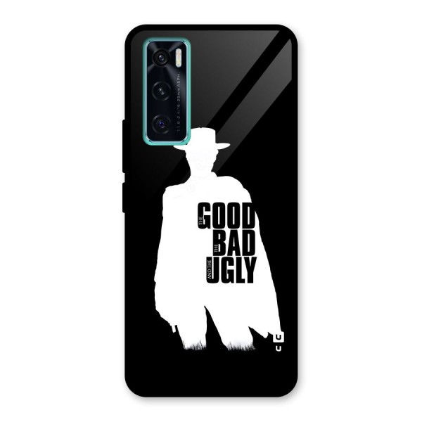 Good Bad Ugly Glass Back Case for Vivo V20 SE