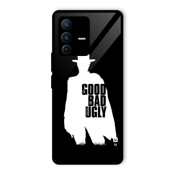 Good Bad Ugly Glass Back Case for Vivo V23 Pro