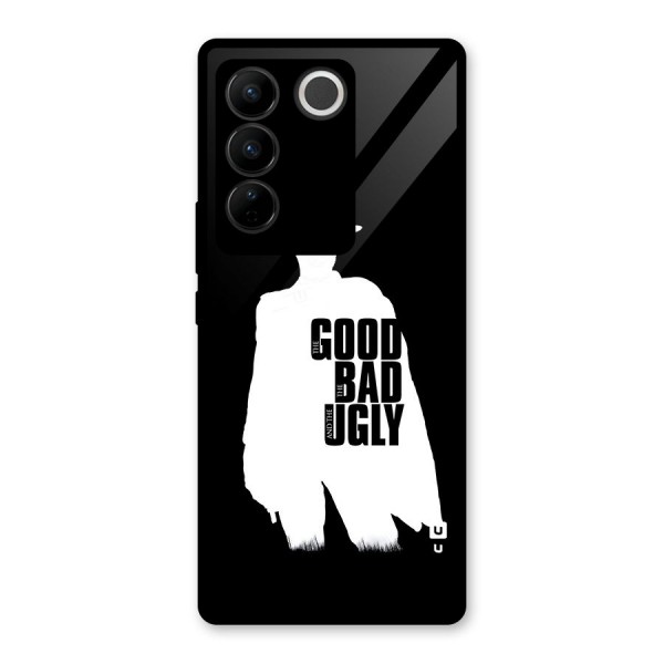 Good Bad Ugly Glass Back Case for Vivo V27 Pro