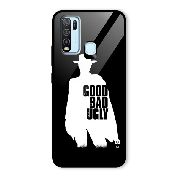 Good Bad Ugly Glass Back Case for Vivo Y30