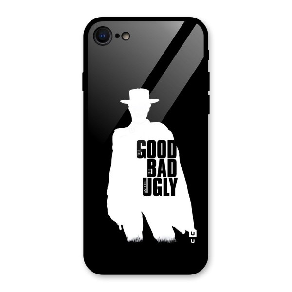 Good Bad Ugly Glass Back Case for iPhone 8