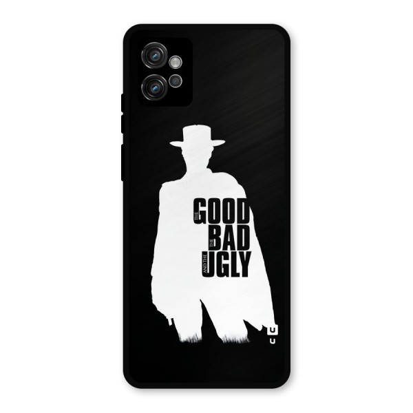 Good Bad Ugly Metal Back Case for Moto G32