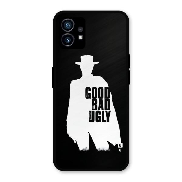 Good Bad Ugly Metal Back Case for Nothing Phone 1