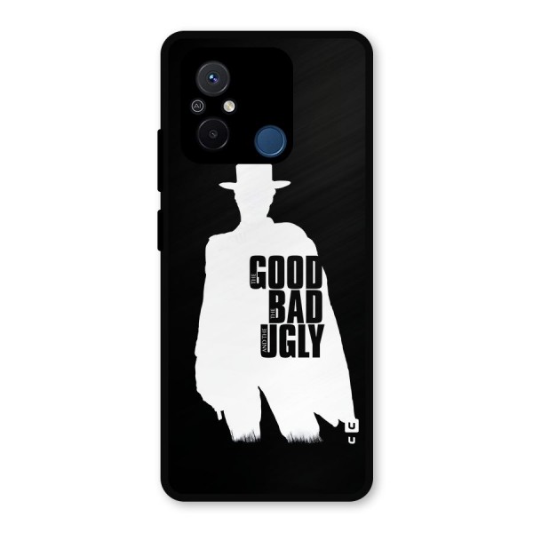 Good Bad Ugly Metal Back Case for Poco C55