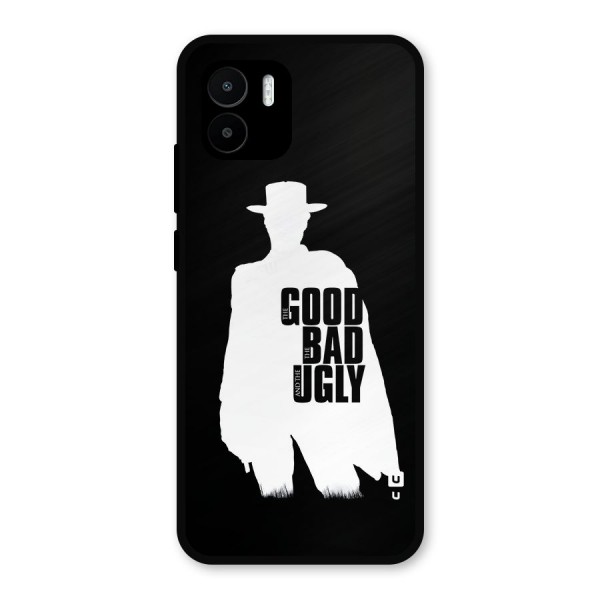 Good Bad Ugly Metal Back Case for Redmi A1