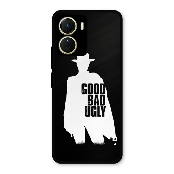 Good Bad Ugly Metal Back Case for Vivo Y16