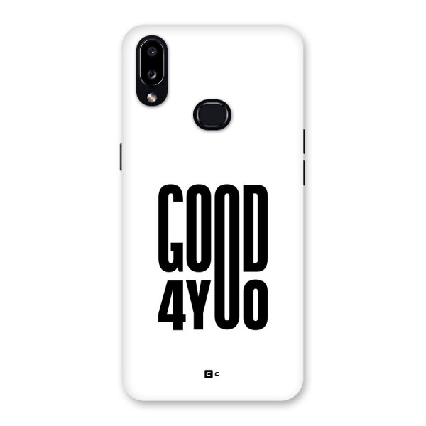 Good For You Back Case for Galaxy A10s